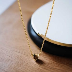 Sweet Gold Heart Necklace
