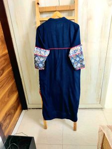 Floral Print Cotton Kurti Size-42-44