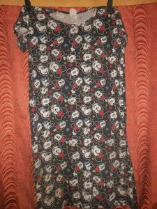 Night Wear Black Dress
