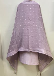 Lavender Embroidered Kurti Set