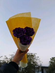 Purple Rose Bouquet