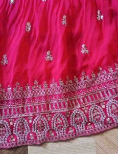 Elegant Pink Embroidered Anarkali Kurta