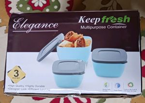 Set Of 3 Multi Purpose Containers