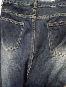 Wide Leg Denim Jeans
