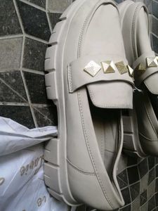 Stylish White Loafers