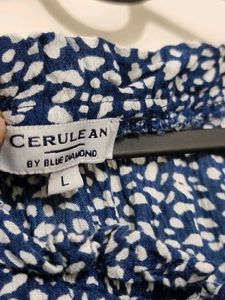 Blue Print Maxi Dress