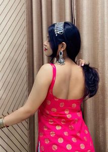 Elegant rani pink  Ethnic kurti