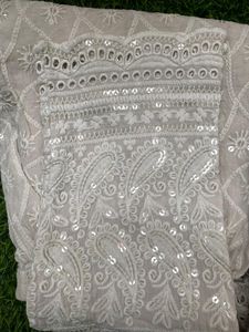 White Kurta With Pant