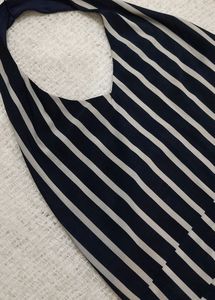 Halter Neck Stripped One Piece