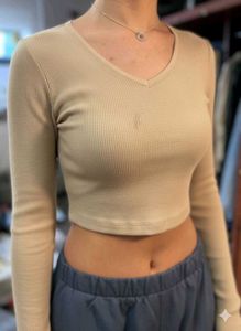 Cute V-Neck Top