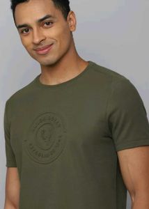 Allen Solly Olive Green T-Shirt