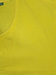 Avaasa Yellow Kurti - XL