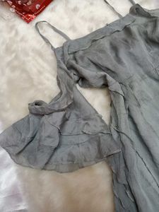🤍Elegant Grey Mini Dress🤍