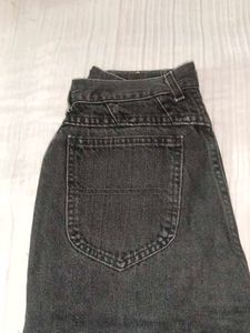 Vintage Black Wash Denim Jeans