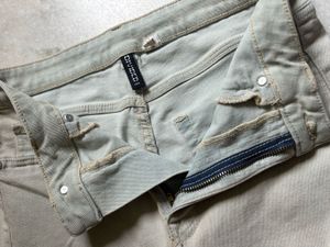 Flare Leg Jeans - Faded Blue