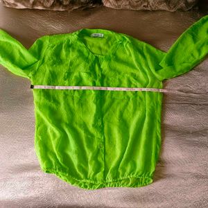 🛍️Neon Green See Thru Top⭐⭐⭐⭐⭐