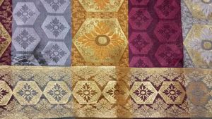 Multicolored Silk Saree