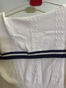 Cute Striped Cropped Cardigan