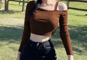 One shoulder Top