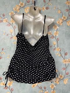 Y2k Polka Dot Cami Top