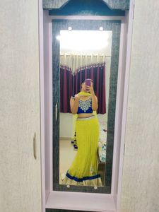 Yellow Bridal Lahenga❤️‍🔥🧜‍♀️Marriage Offer 50%o