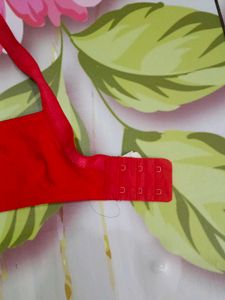 (1300)Red Bra