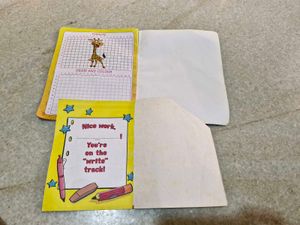Children&#39;s Drawing And Writing Acitivity Book