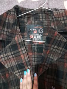 Checked Coat