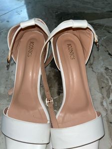 Beautiful White Pair Of Heels