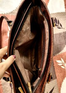 Mochi Women Brown Hand Tote bag