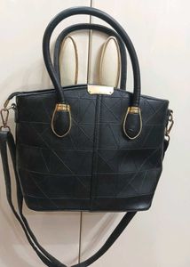 Stylish Black Handbag
