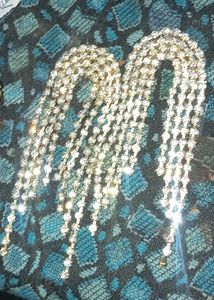 Sparkling stone Dangle Earrings