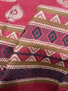 Red Winter Shawl