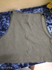 Olive Green Tank Top