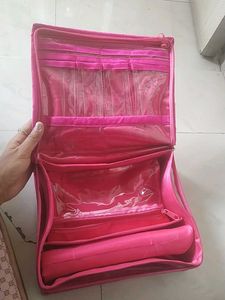 Combo Of Clutch, Bangle Box And Handkerchief