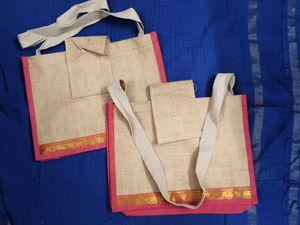 Handcrafted Tote Bags (Set of 2)