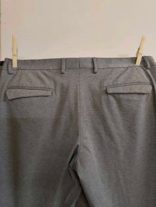 Gray Casual Trousers