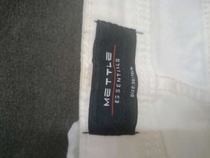 Mettle White Wide Leg Jeans