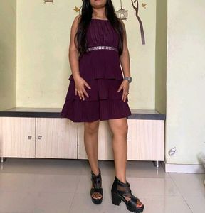 Tiered Sleeveless Dress