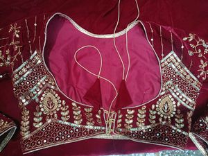 Beautiful Velvet Designer Gown With Koti