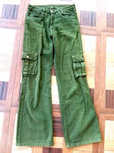 Cargos Olive Jean