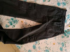 denim black cargo