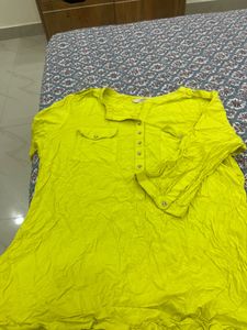 Yellow Tunic Top