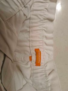 Imported White Casual Shorts