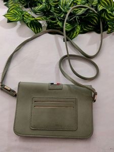 Fluorescent Green Sling bag