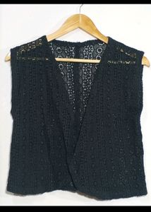 Black Lace Shrug