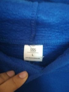 Royal Blue Oversized Hoodie