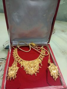 Gold Plated Necklace Set