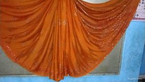 Orange Saree