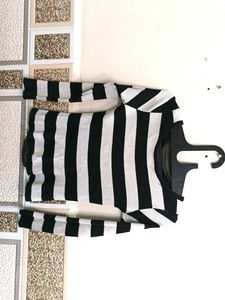 Striped Long Sleeve Top